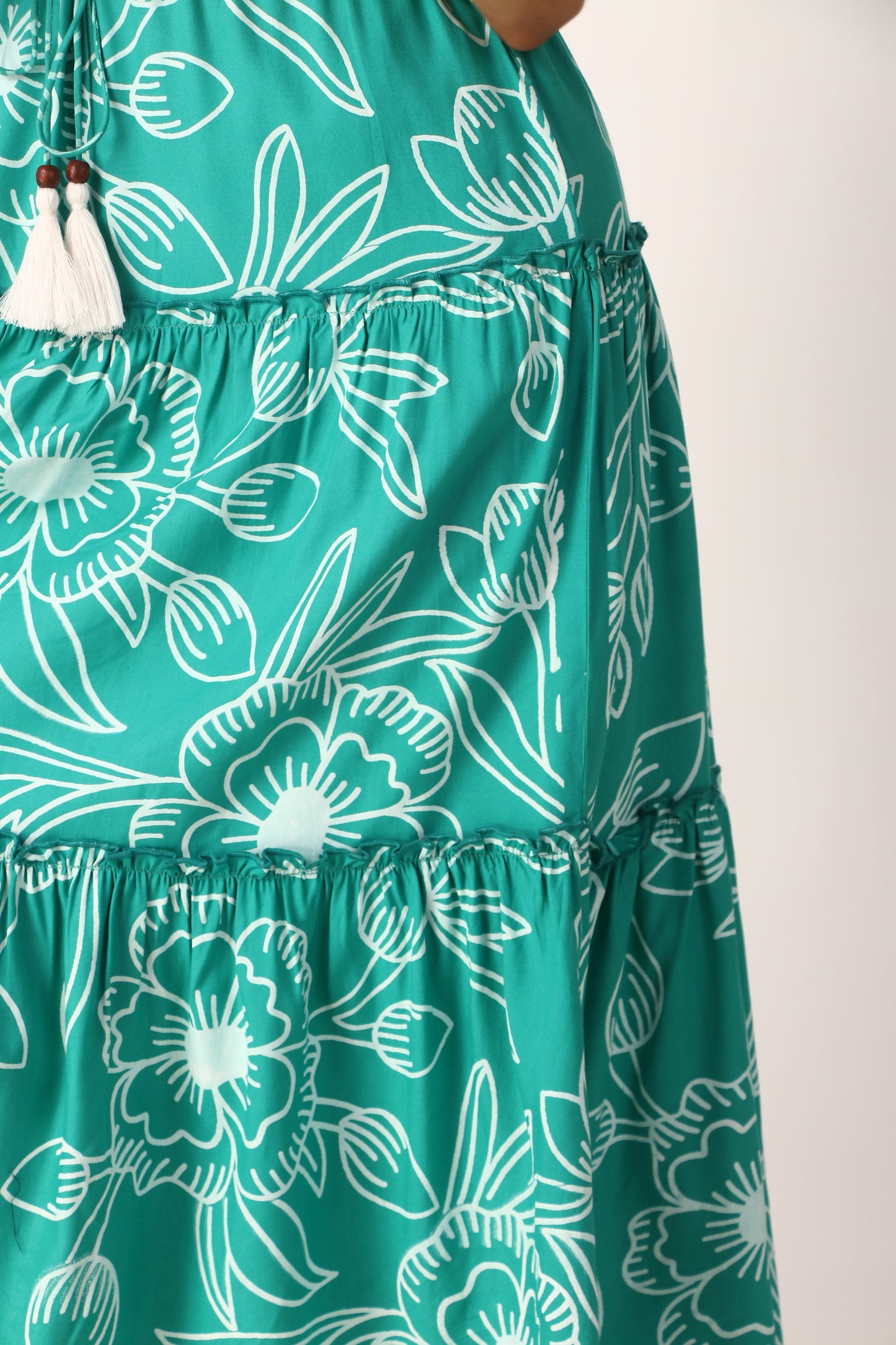 Amala Dress - Deep Sea Green