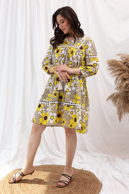 Tasha Dress ~ Sunflower