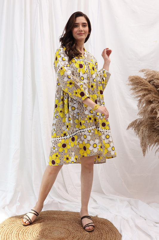 Tasha Dress ~ Sunflower