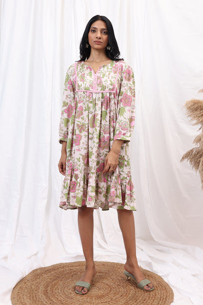 Meera Dress ~ Oyster Pink