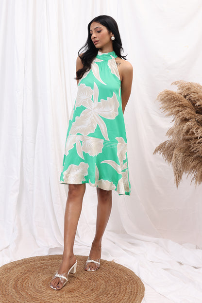 Eva Dress ~ Caribbean Green