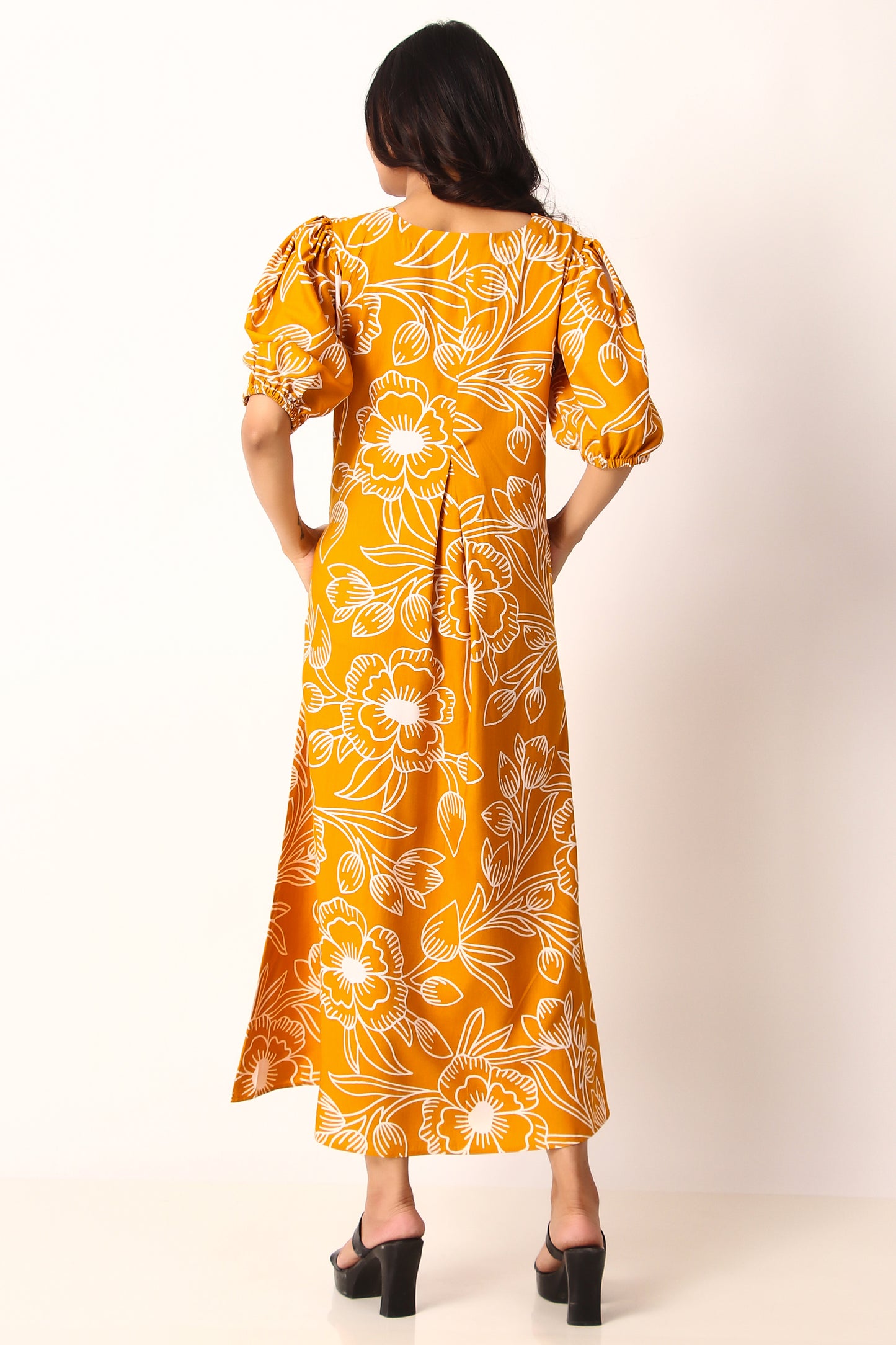 Savana Dress - Pumpkin Skin