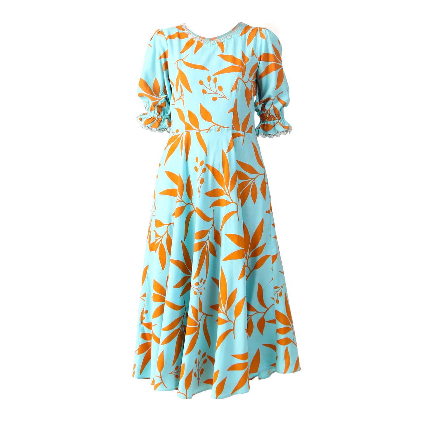 Petal Dress - Neptune Blue